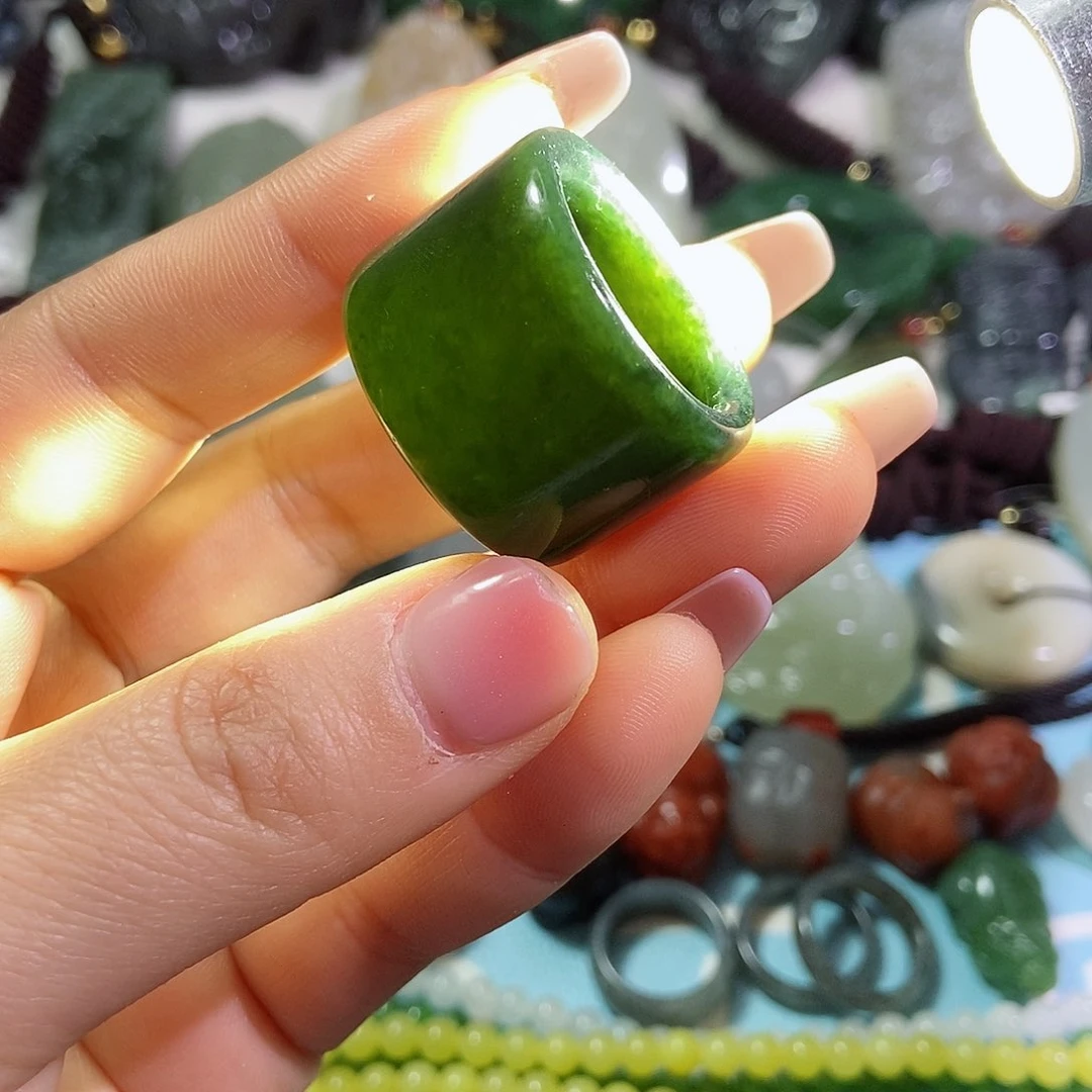 和田玉珠宝半成品未镶嵌