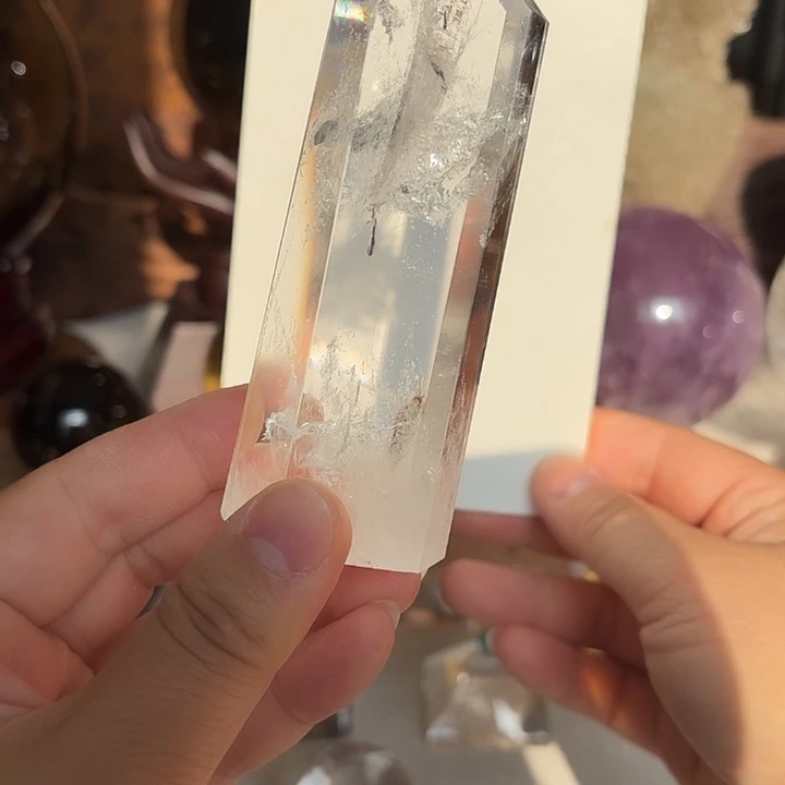 水晶未镶嵌珠宝半成品