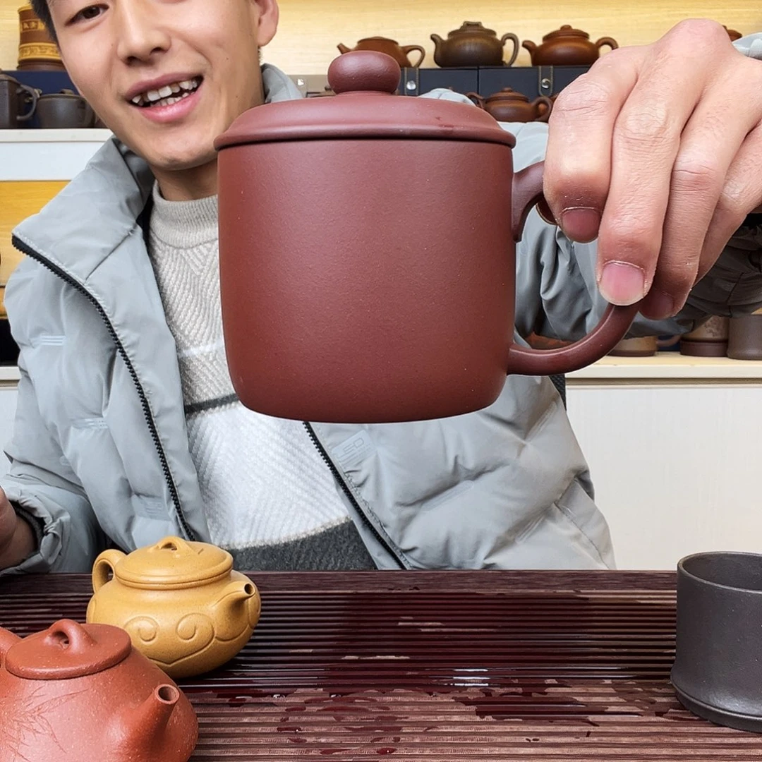 紫砂茶壶Y***6宜兴紫砂紫砂盖杯