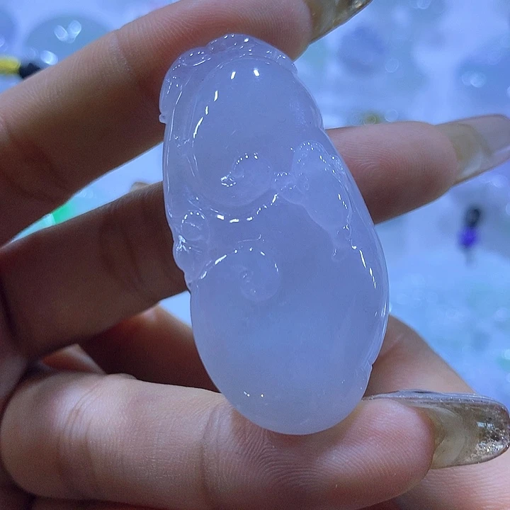 翡翠未镶嵌颈饰天然翡翠A货吊坠