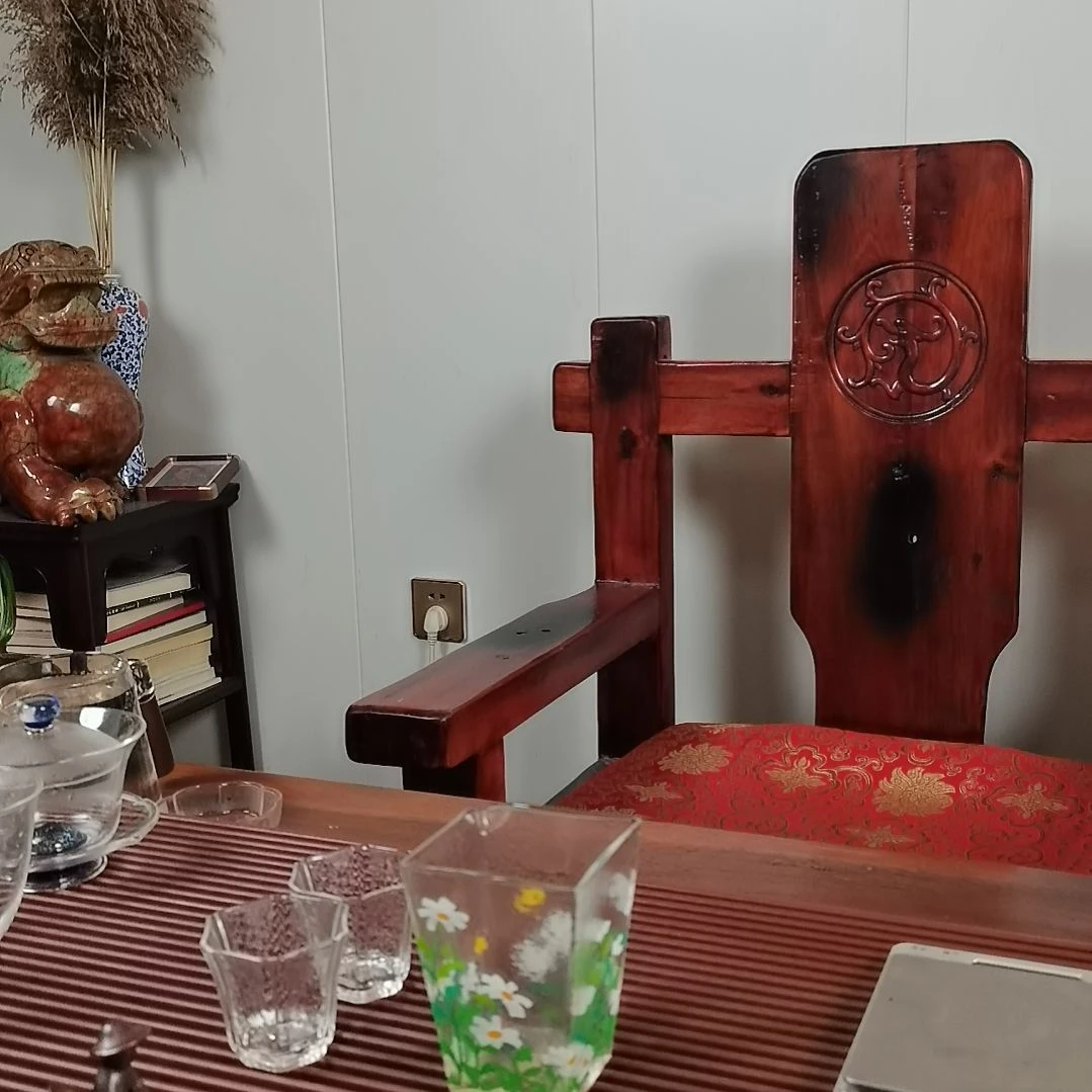 手柄款高硼硅玻璃菊岚璃梦配两支小杯