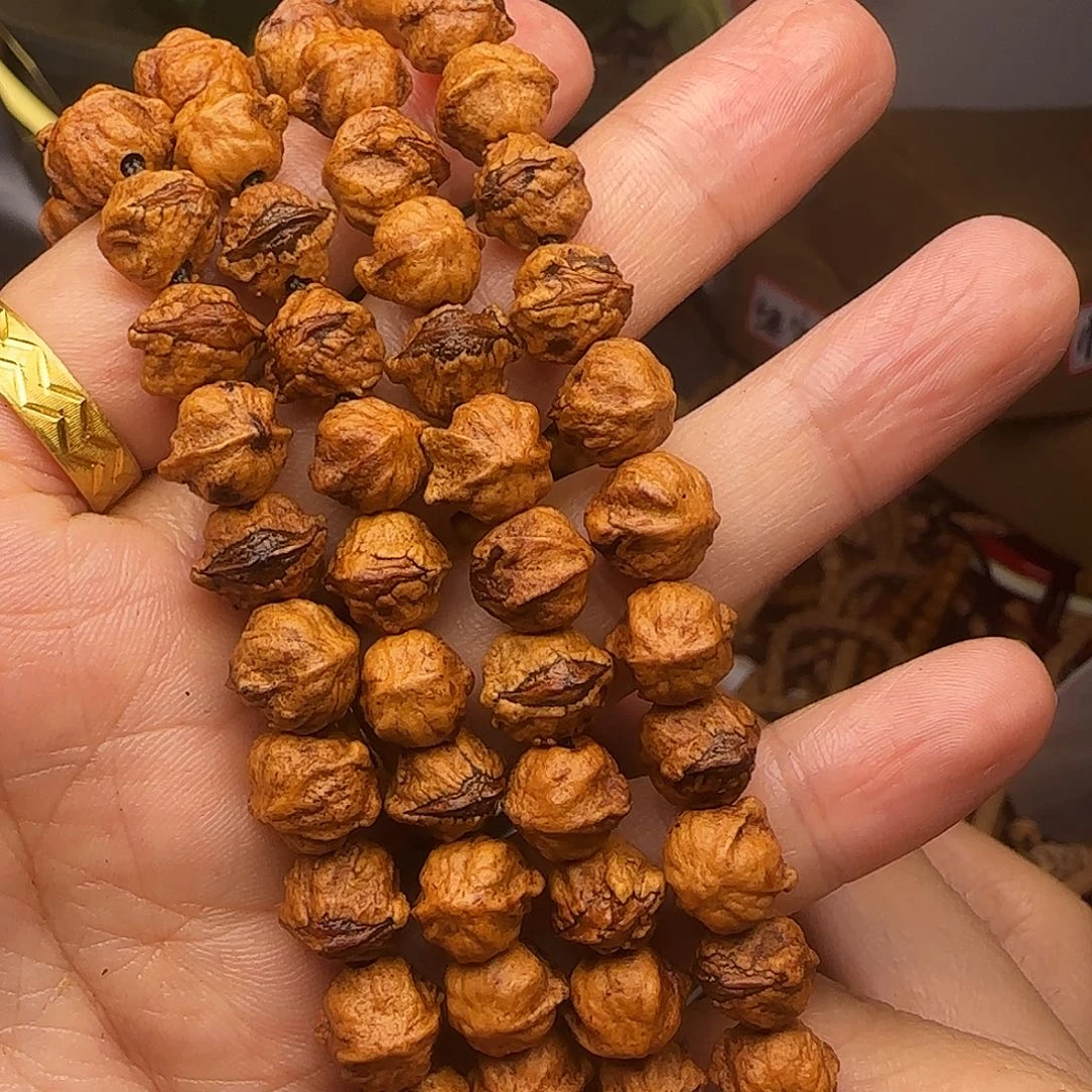 柏香籽/百香籽吊坠红芽原桩