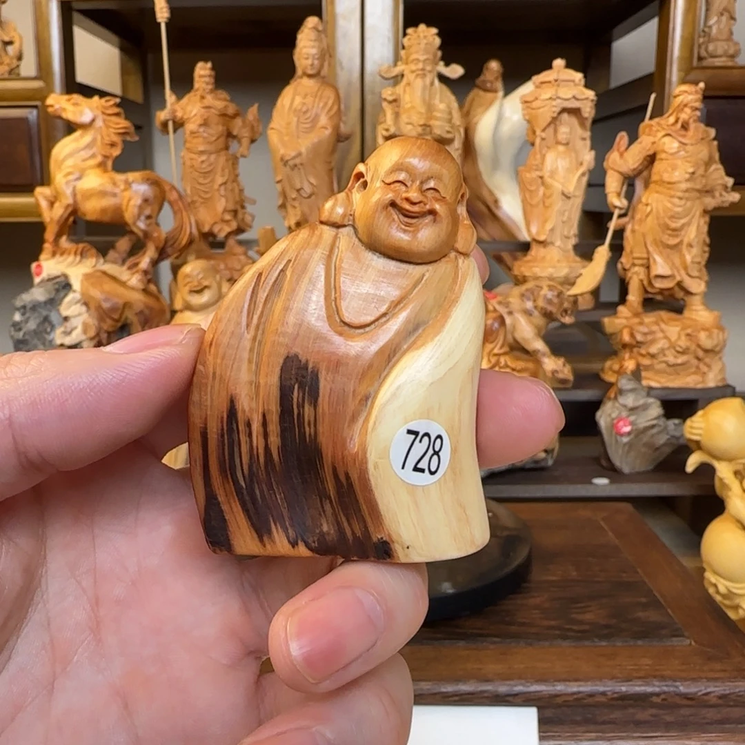 崖柏小木匠艺雕一物一拍