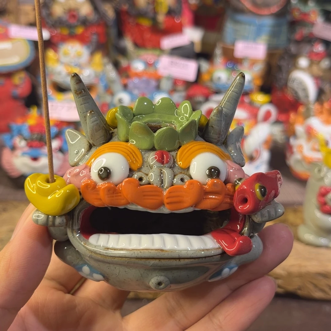 泥塑纯手工茶宠摆件