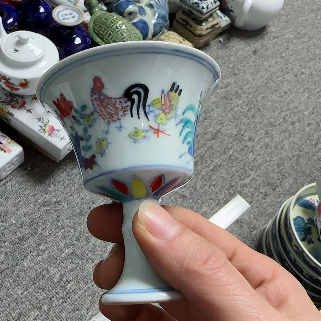 摆件冷*瓷器的工艺技术水平