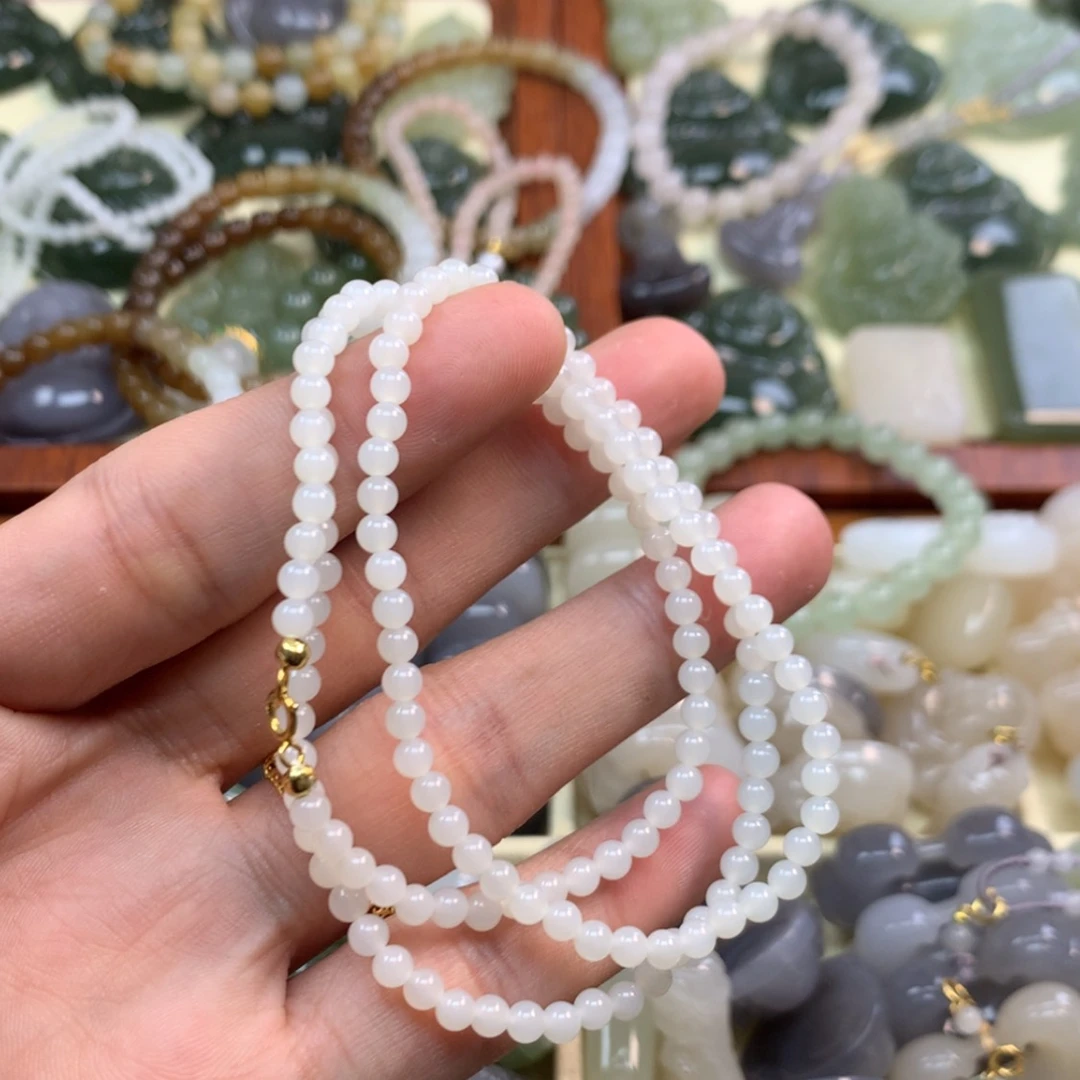 【闪购商品】和田玉手链未镶嵌星*✨