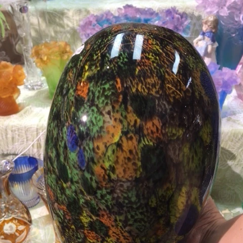 有机玻璃中古琉璃花瓶