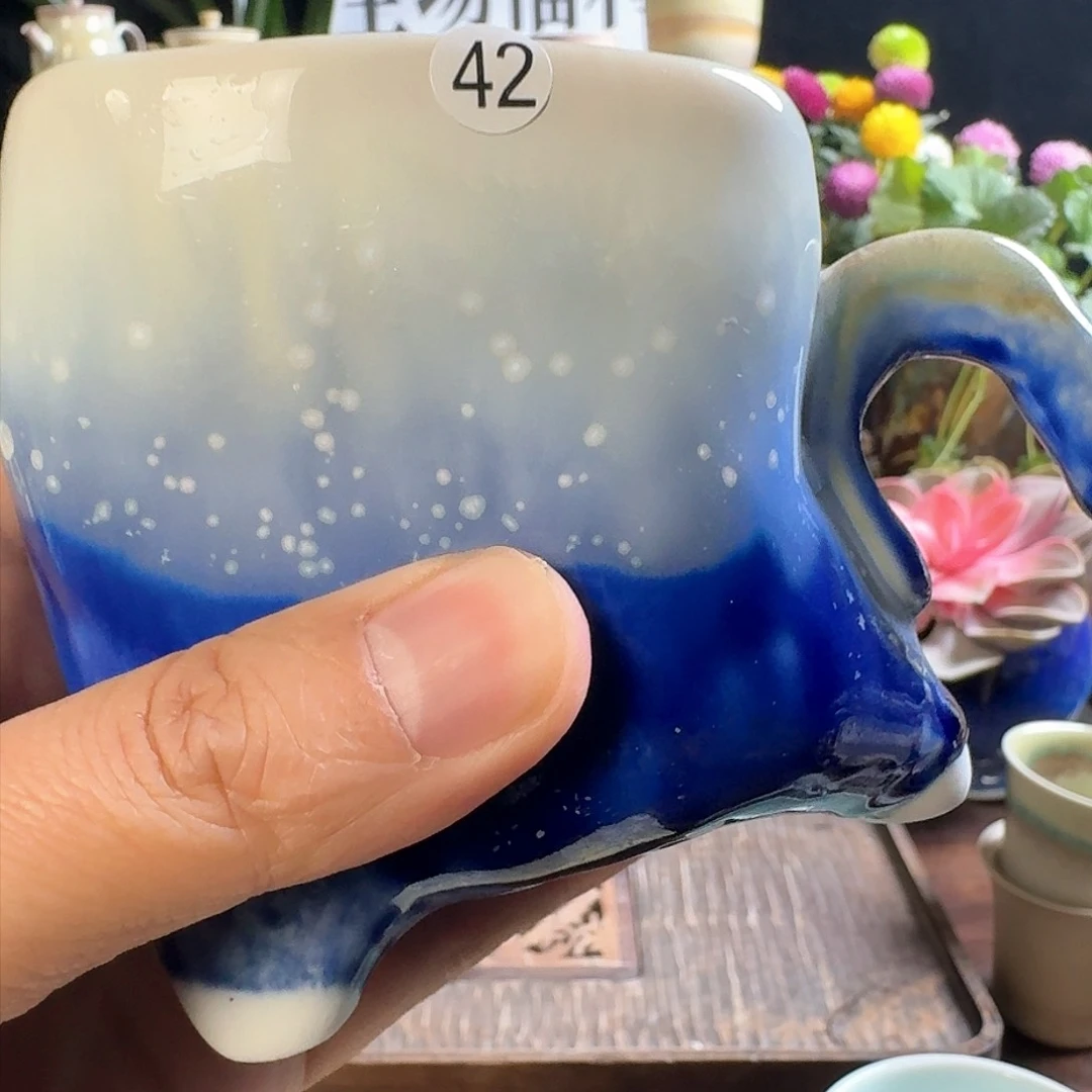 手工陶瓷主人杯微