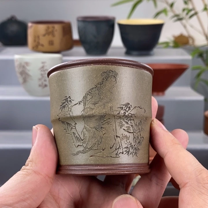 宜兴紫砂手工主人杯