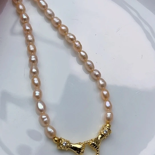 淡水珍珠项链未镶嵌