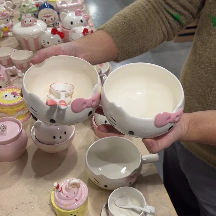 摆件陶欢迎光临陶瓷摆件