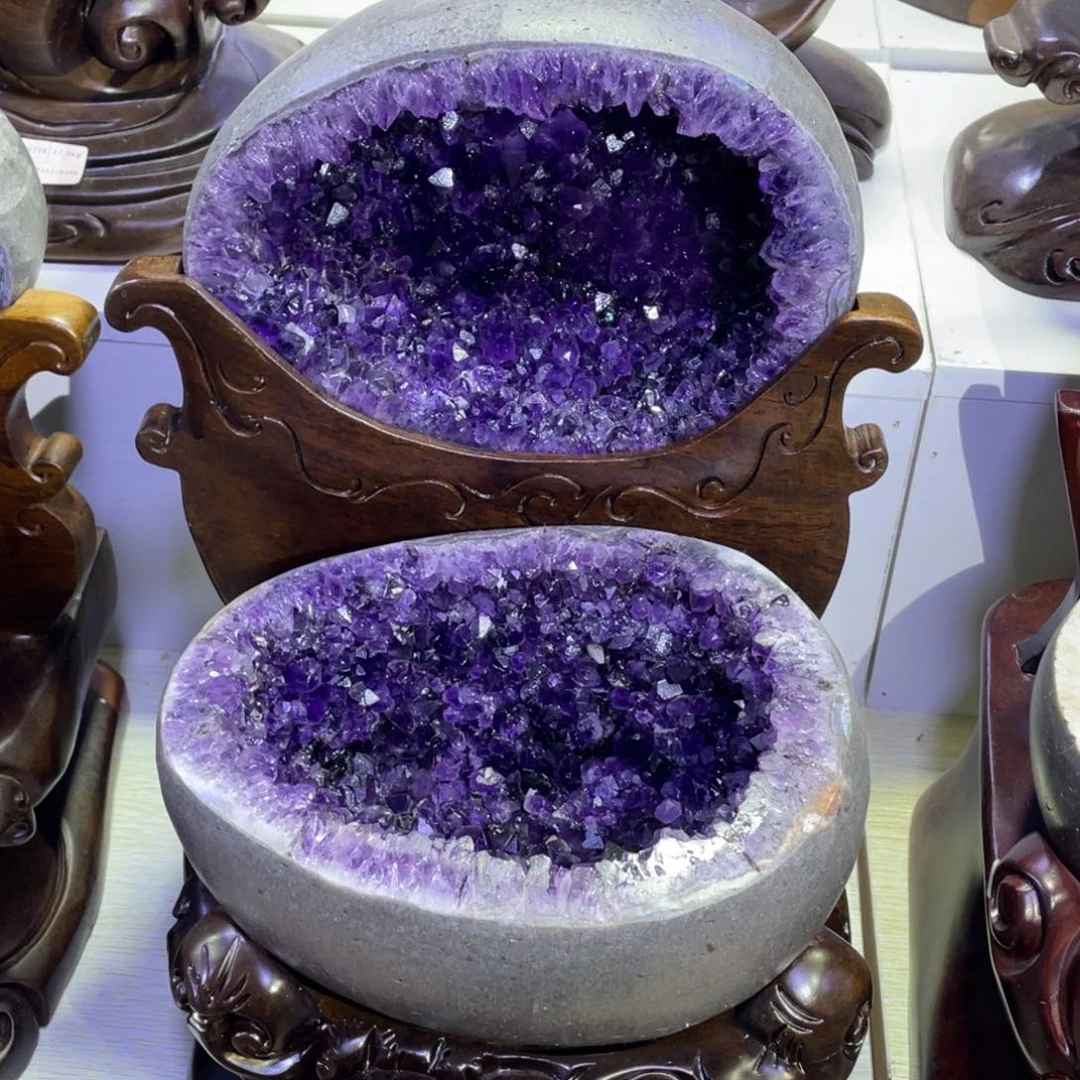 未镶嵌大型摆件（非配饰）紫晶