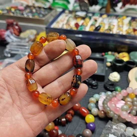 合成立方氧化锆纯铜手链