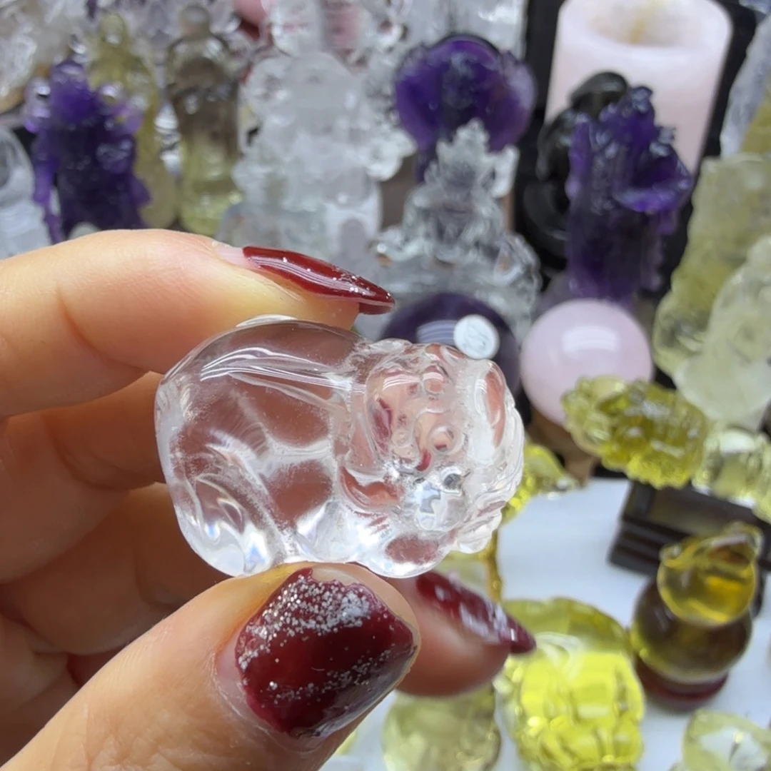 未镶嵌水晶珠宝半成品
