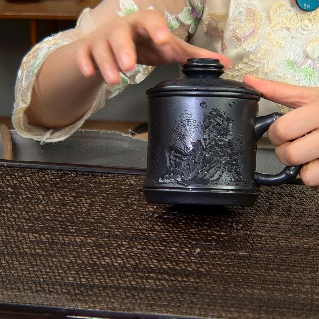 【闪购商品】茶杯紫砂高货放漏