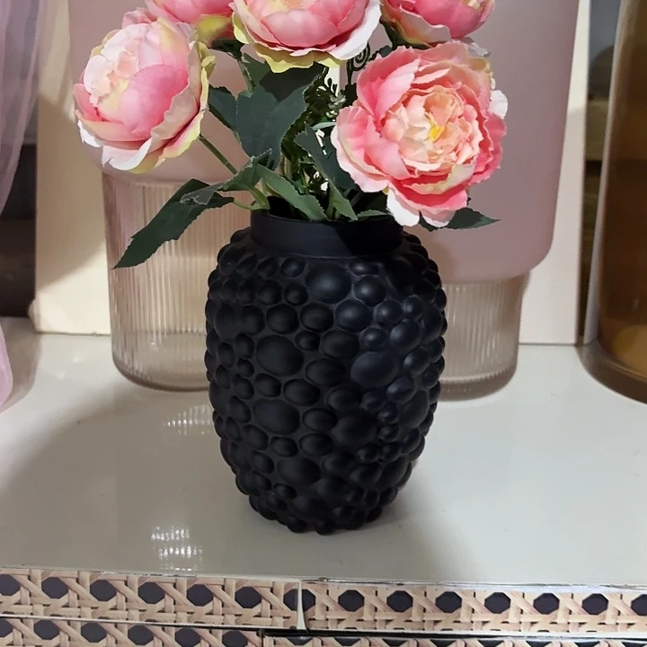 高度15厘米的泡泡花瓶
