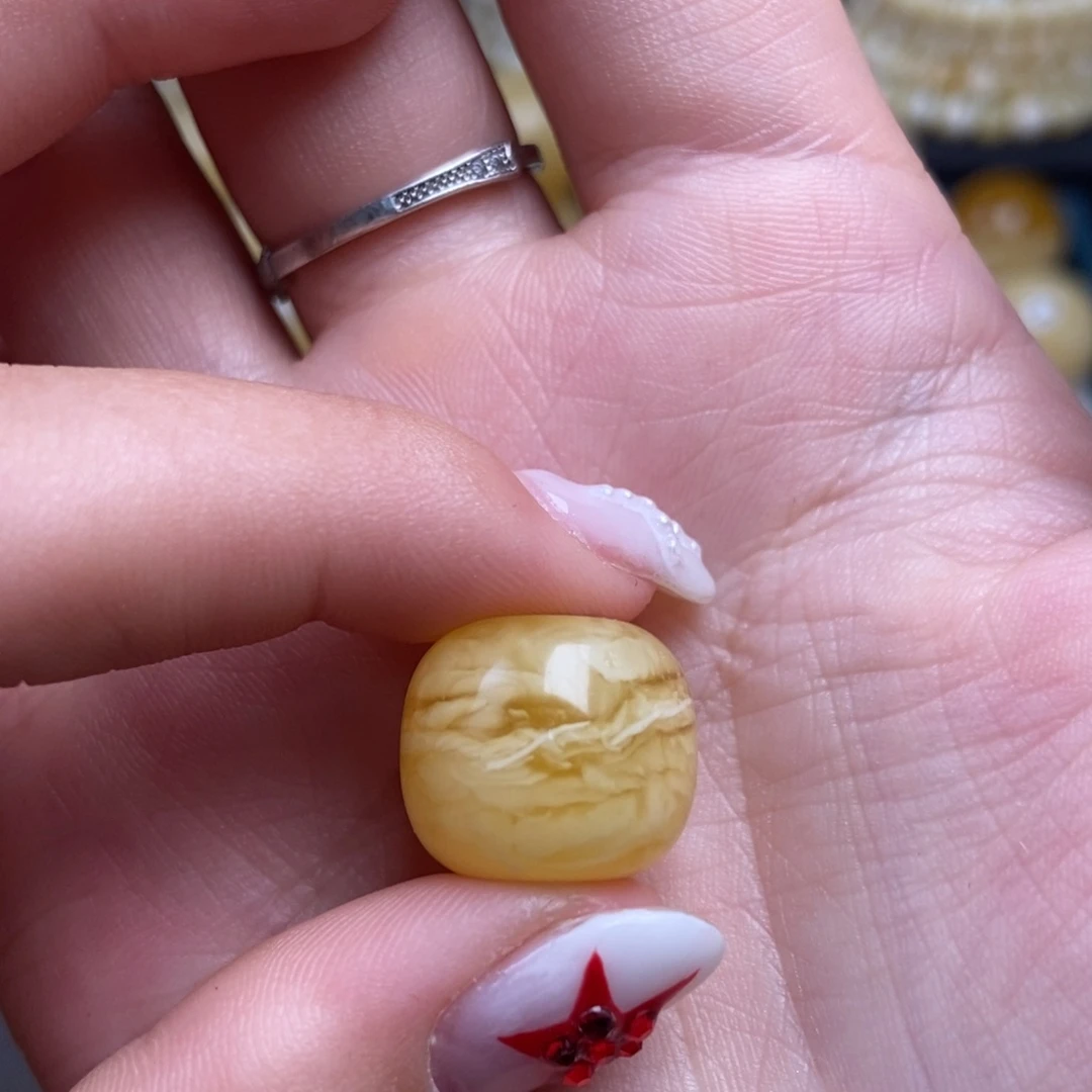 蜜蜡未镶嵌珠宝奇石15.4mm