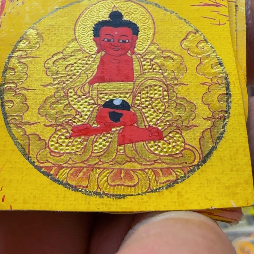 吊坠?**罗纯手绘阿弥陀佛