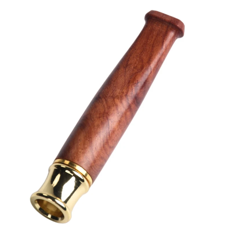 【火舞】檀木粗中细三用烟嘴过滤器