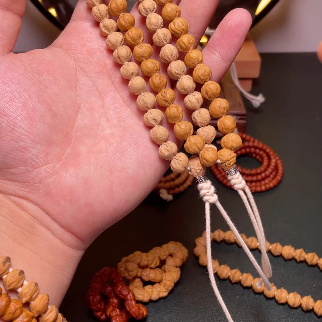 柏香籽/百香籽吊坠纯原装莲花长串