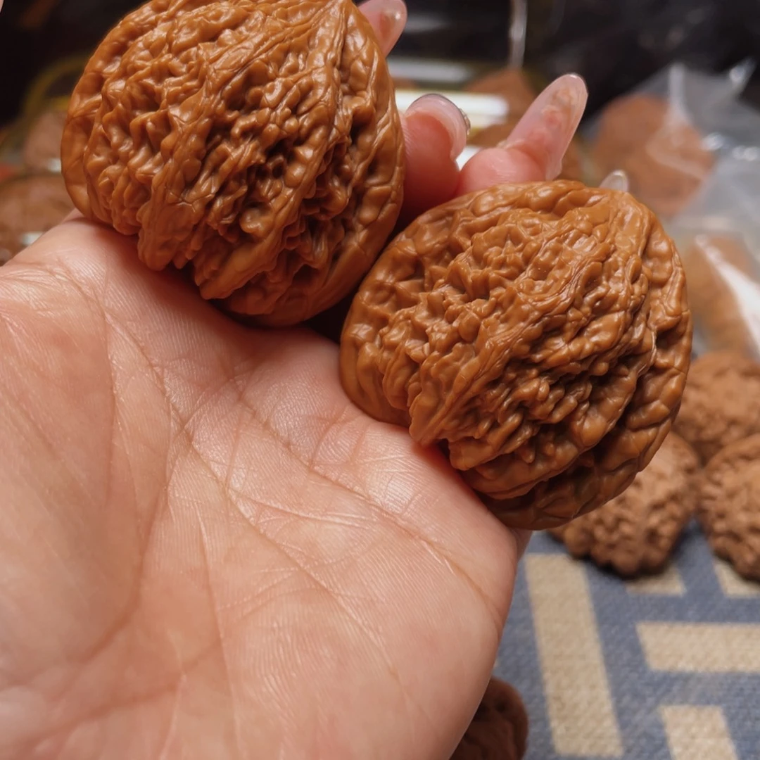 核桃46虎头文玩核桃