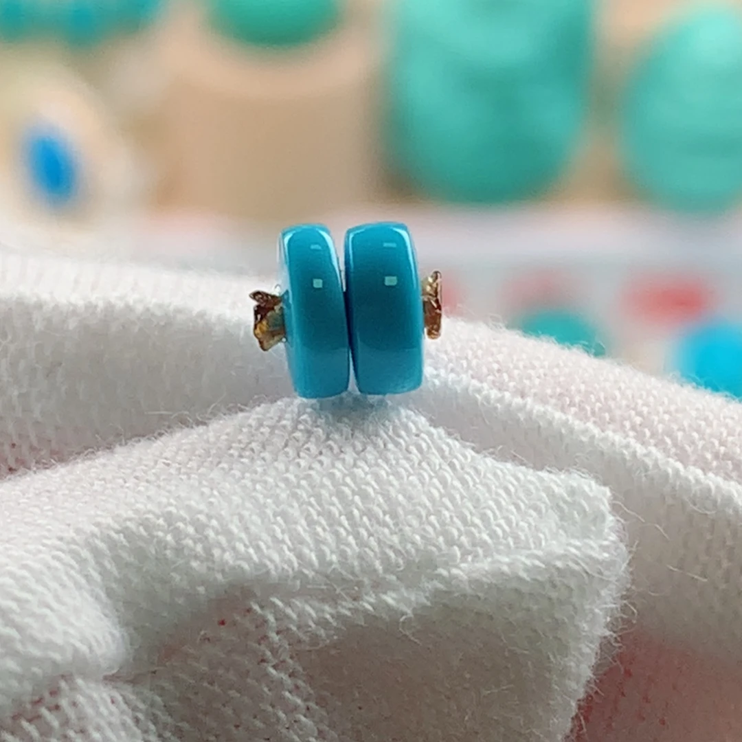 绿松石未镶嵌配饰5.5