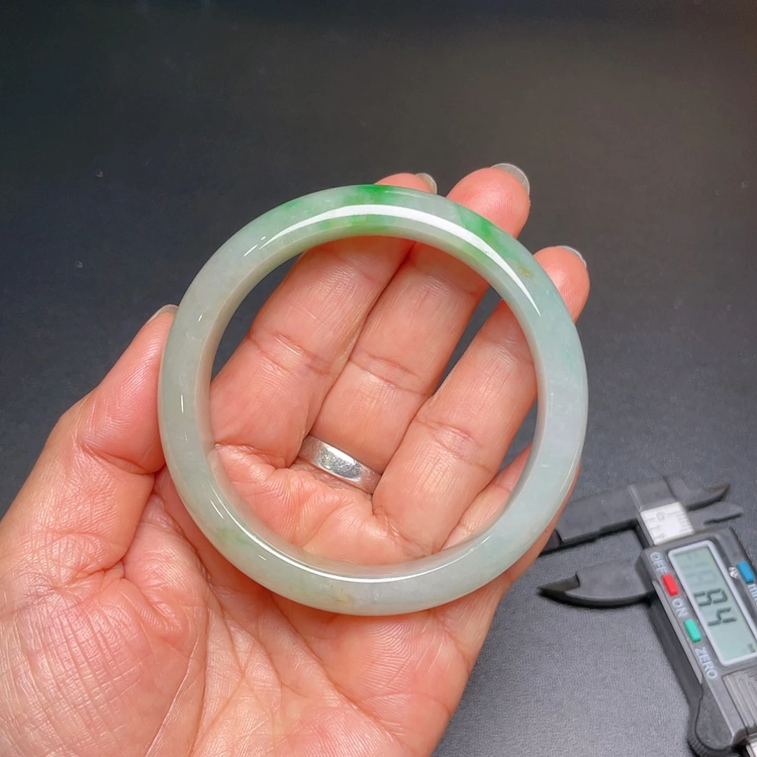 翡翠未镶嵌手镯天然翡翠古色古香翡翠手镯