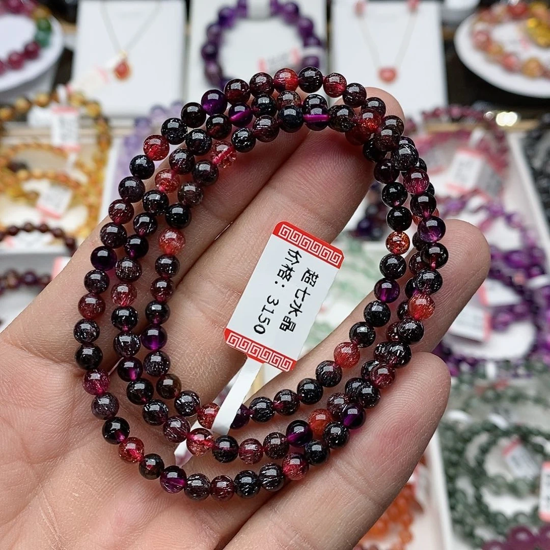 水晶手链未镶嵌G****O水晶多圈手链未镶嵌