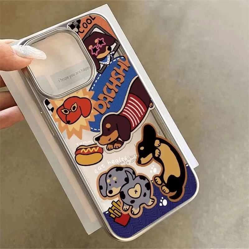 适用于苹果15手机壳12/13/14ProMax卡通iPhone16/INS风15Plus网红