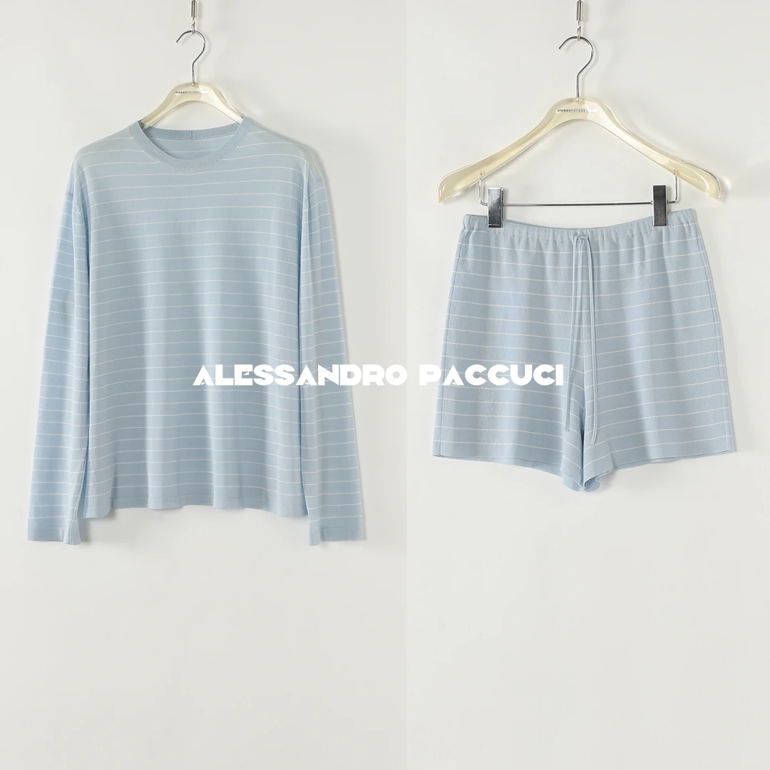 AP洛哥52131ST/52207KD【黑标系列】日本进口三醋酸时尚套头衫/裤子