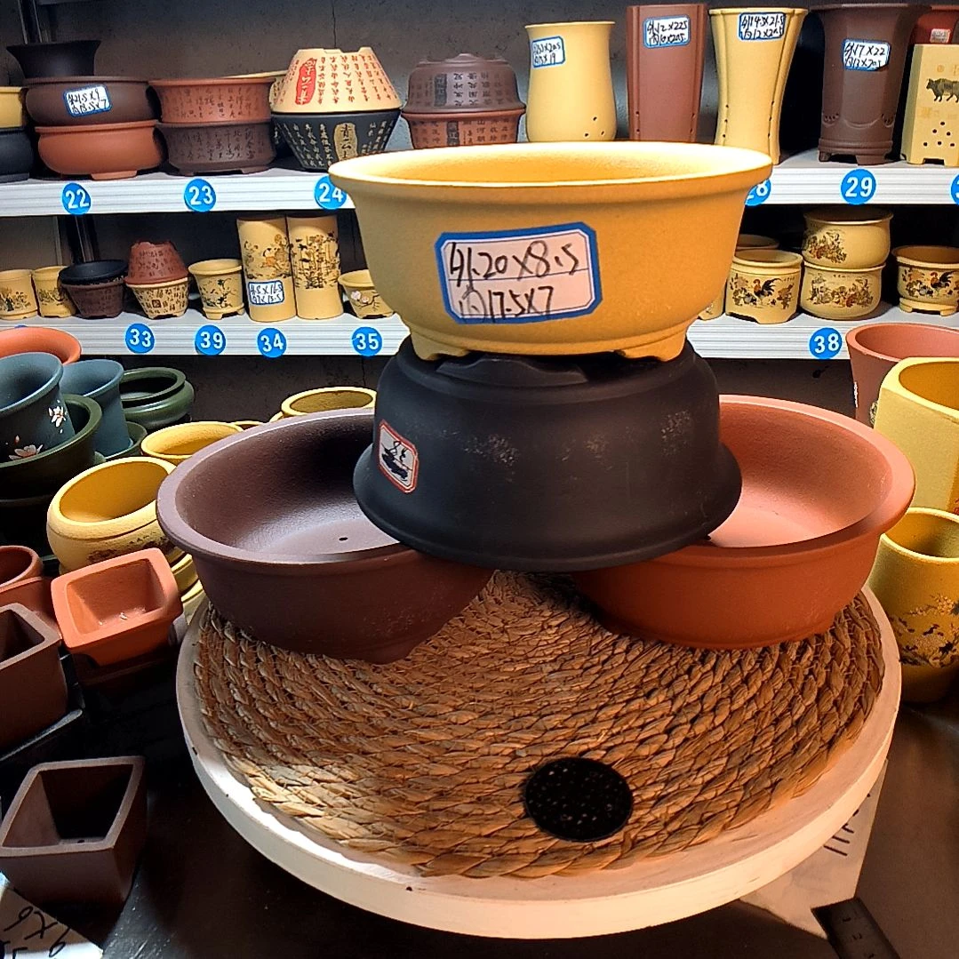 宜兴紫砂紫砂花盆花盆