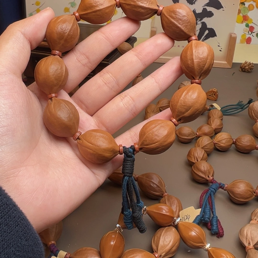 奶***爸手串橄榄核梅林铁核2026去霜鲨鱼背