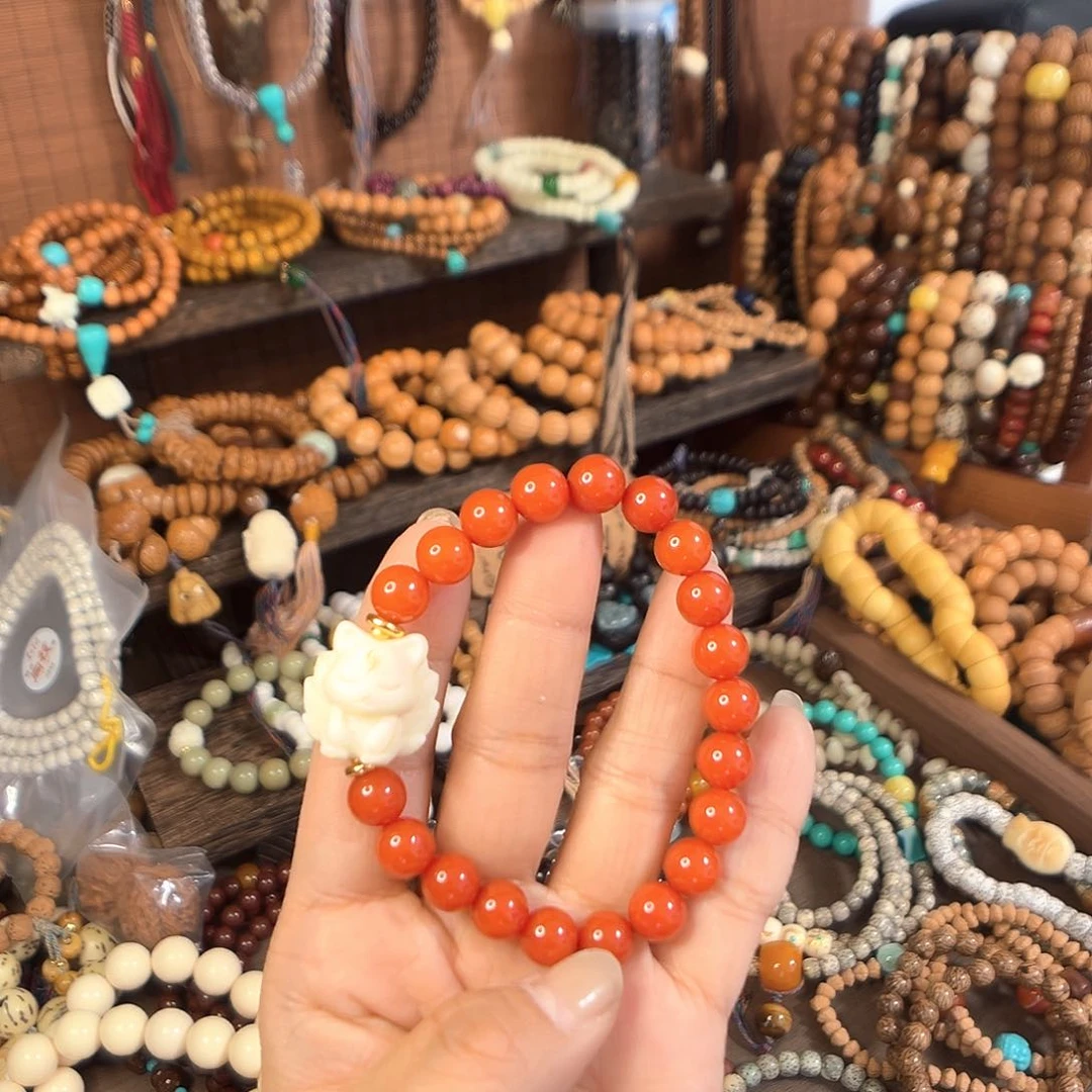 ?**?文玩南红手串手串