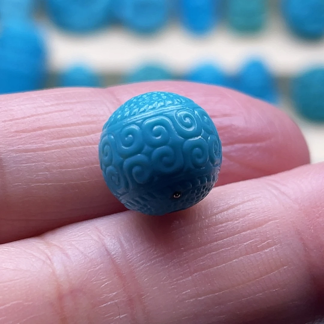 绿松石未镶嵌珠宝奇石卡11