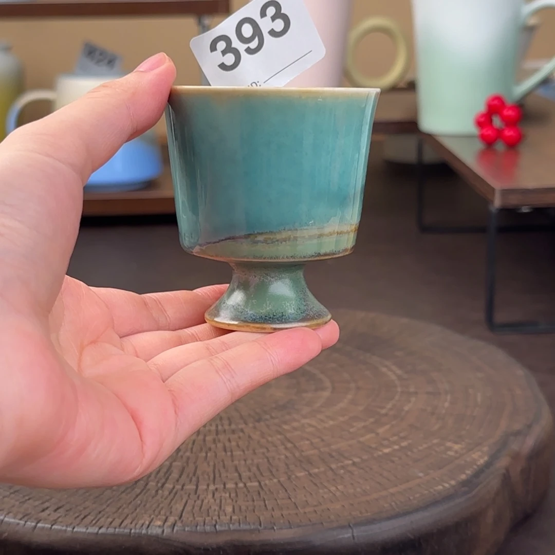 景德镇颜色釉茶杯