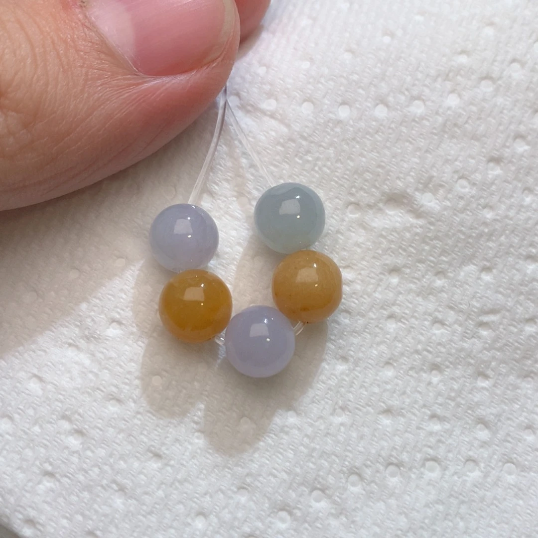 翡翠散珠七彩珠珠珠珠