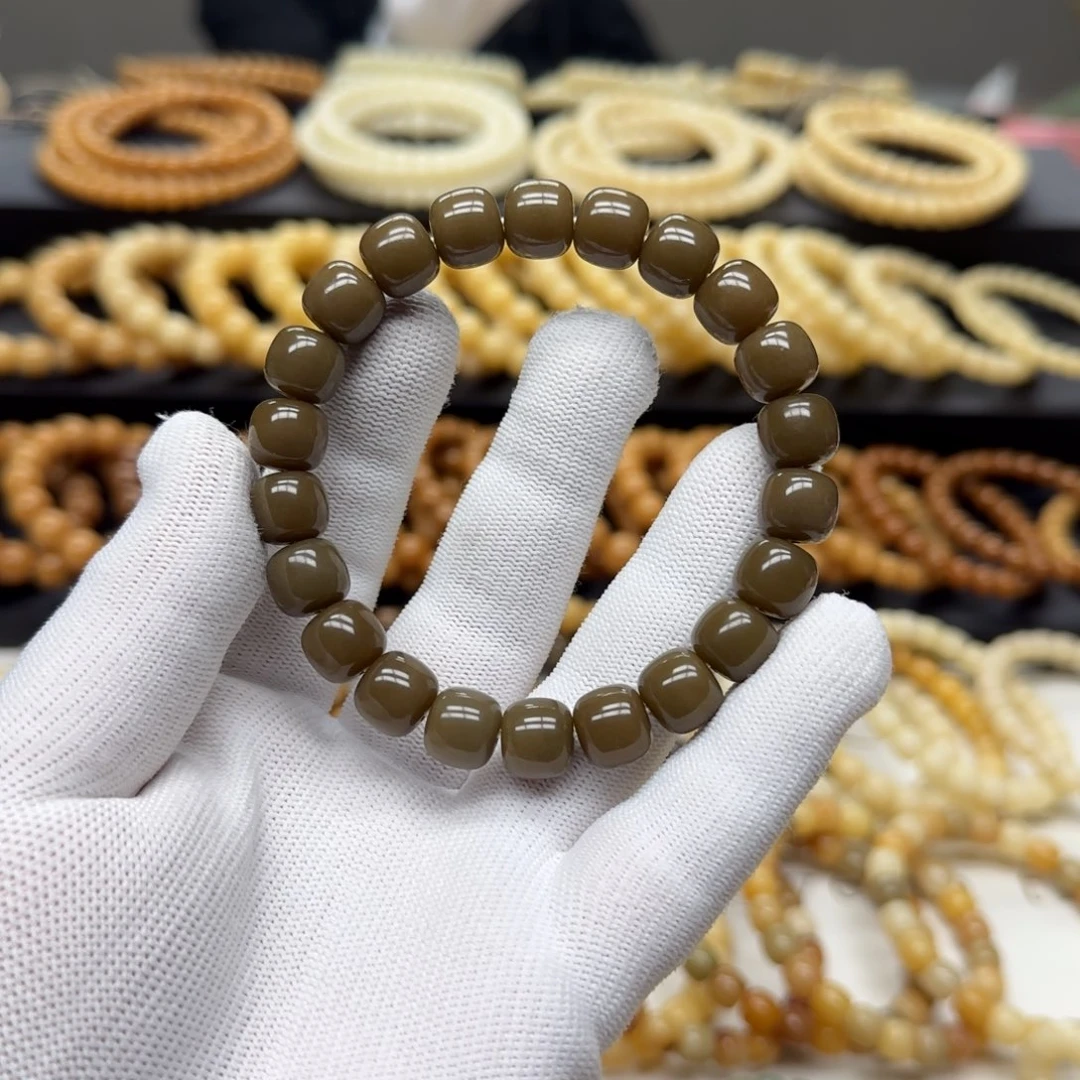 手串菩提根/象牙果10×11 5年 鬼工