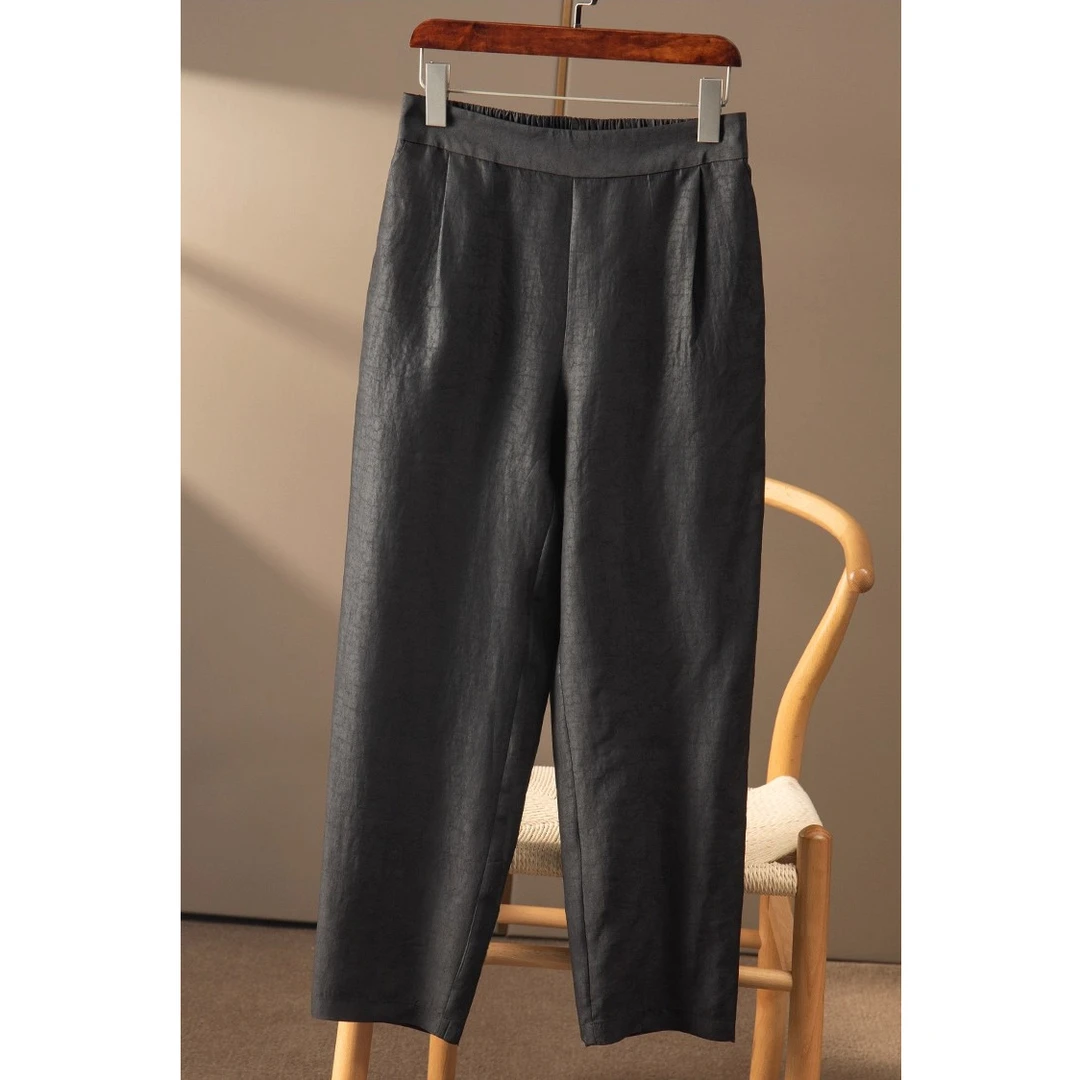 奢美有调性！重磅百搭休闲裤女2025年新款显瘦好看时尚独特锥形裤