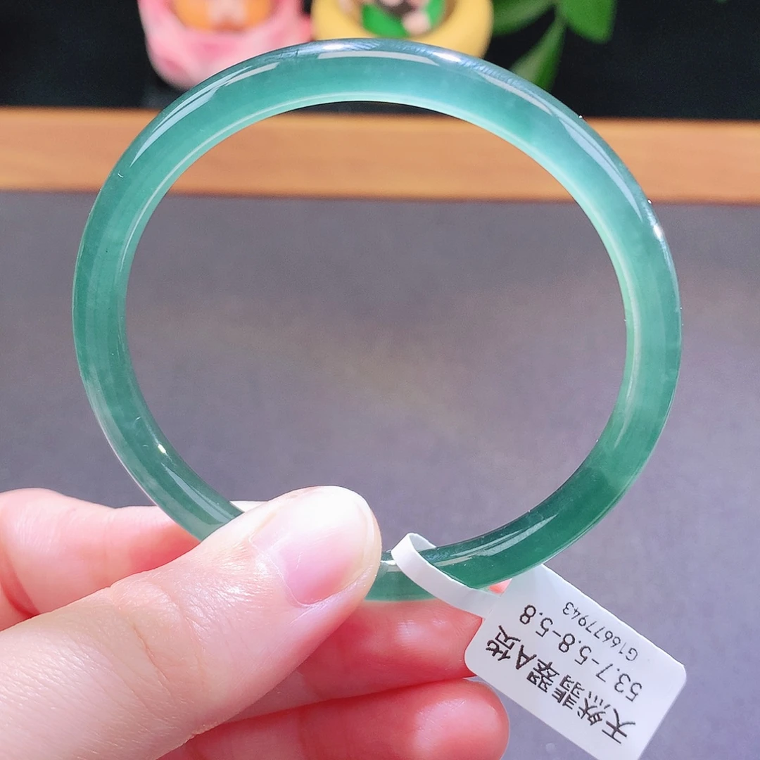 翡翠未镶嵌手镯天然翡翠