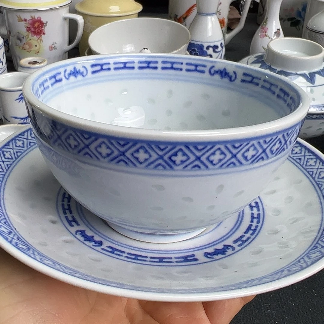 杯景德镇陶瓷耳杯