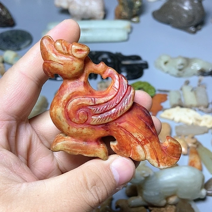 和田玉未镶嵌颈饰65