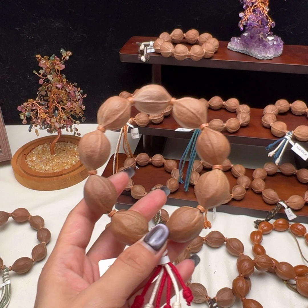 豆***家手串/手链橄榄核梅林铁核手串/20X27