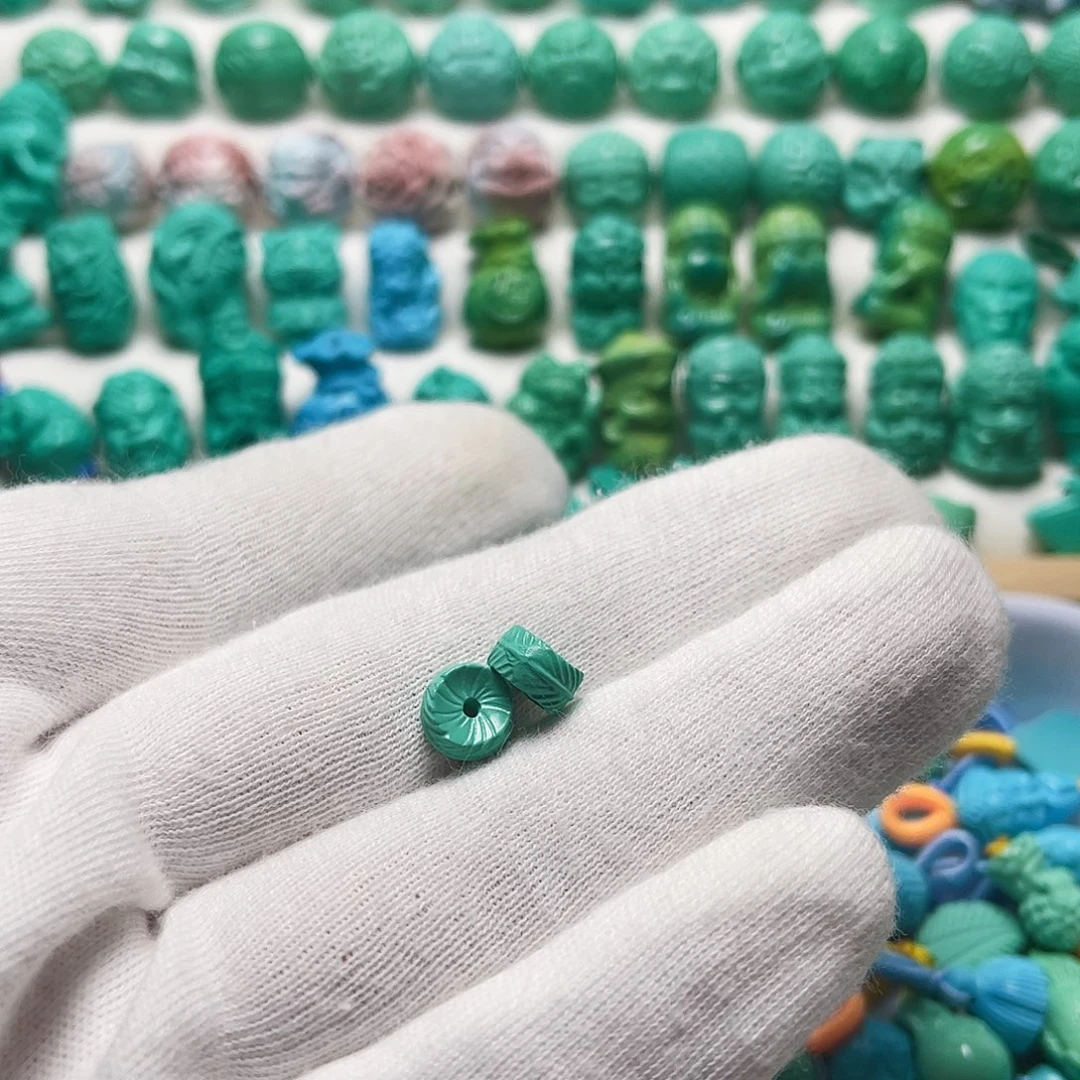 尺寸卡8羽毛扣一对