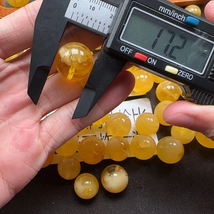 蜜蜡未镶嵌珠宝奇石天然81
