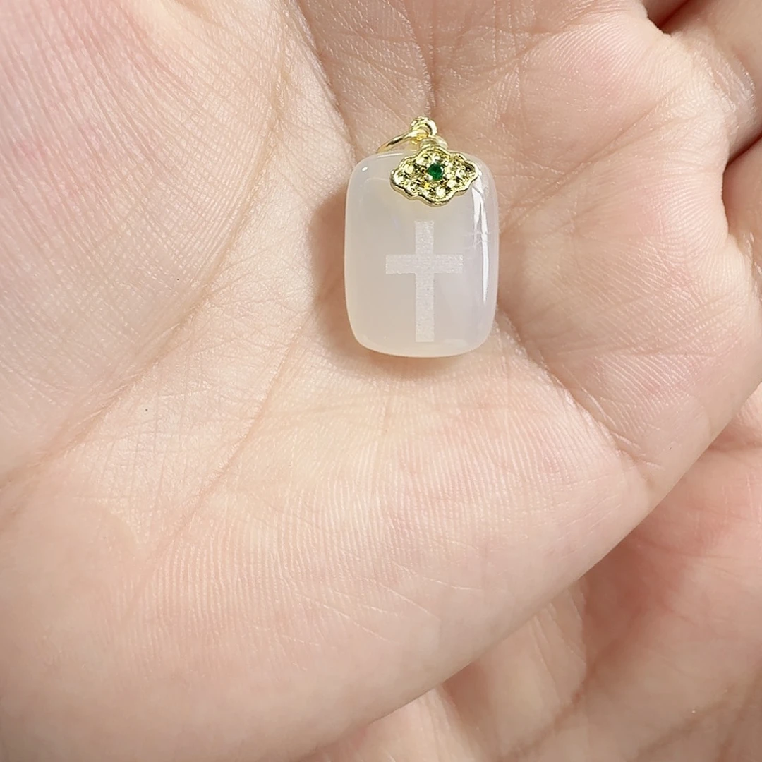 玛瑙/玉髓颈饰合金