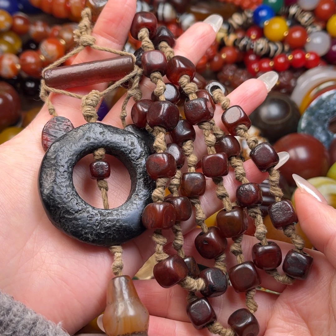 玛瑙/玉髓未镶嵌颈饰