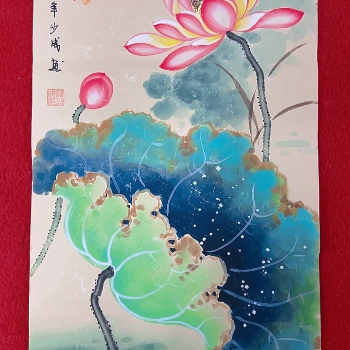 国画老师纯手绘作品欣赏
