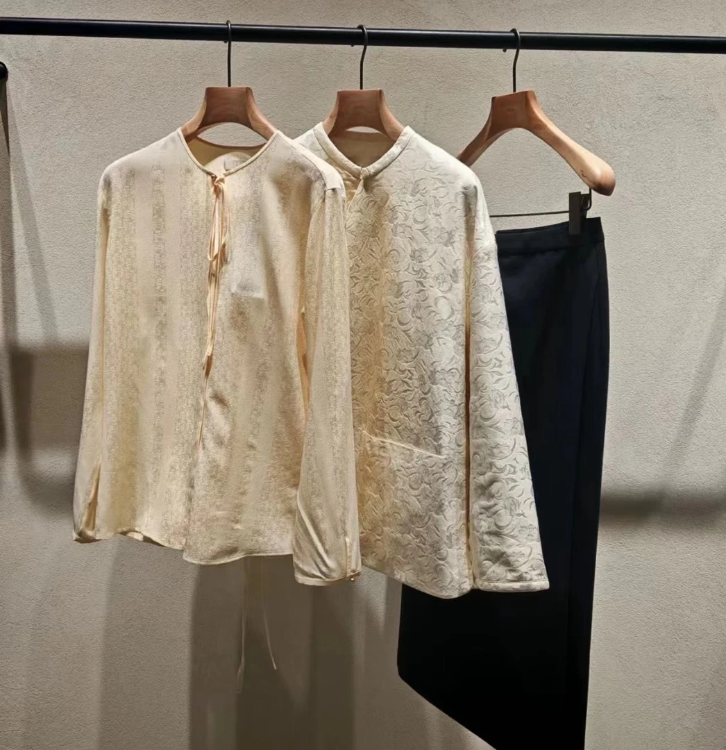 花青秀《201-220》—大码微胖新国风显瘦轻奢上衣女春夏打底韩版复古