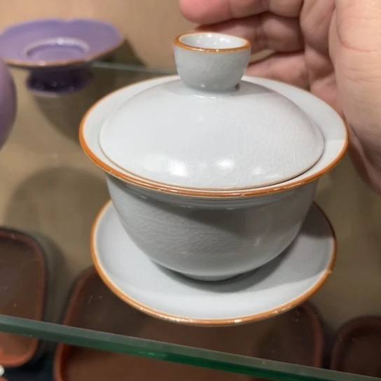 瓷片陶瓷茶具汝瓷茶具