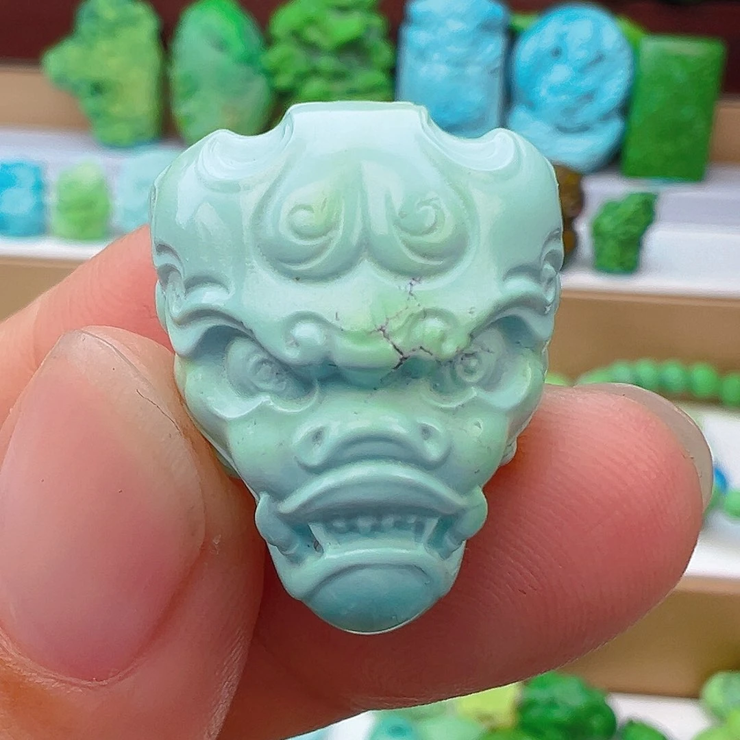未镶嵌绿松石项链